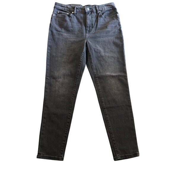 Ralph Lauren Denim - Ralph Lauren High-Rise Skinny Ankle Super Stretch Black Jean Women's, Sz 10P NWT